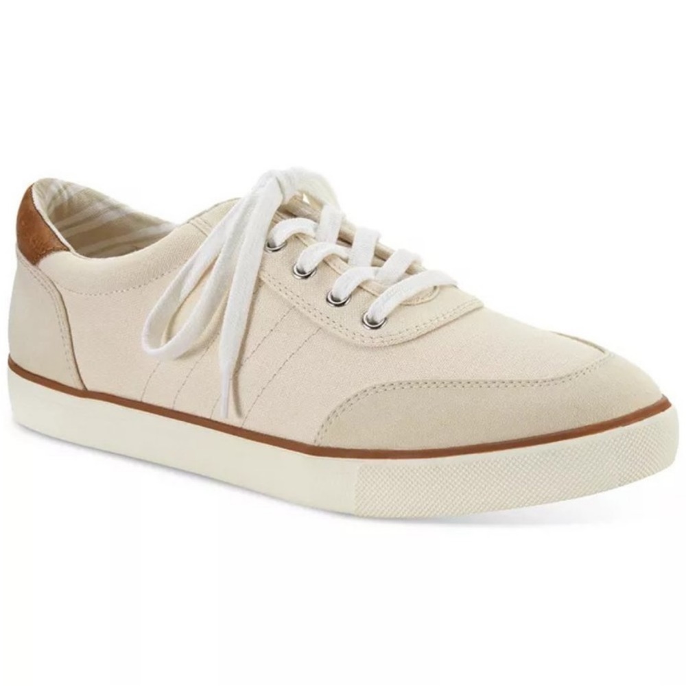 NWT Club room men’s Cameron white sneakers 81/2